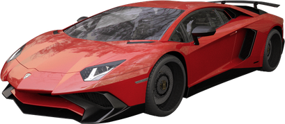 Red Lamborghini Aventador Transparent Png (black, maroon)