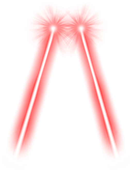 Red Laser Transparent Png (red, black, salmon)