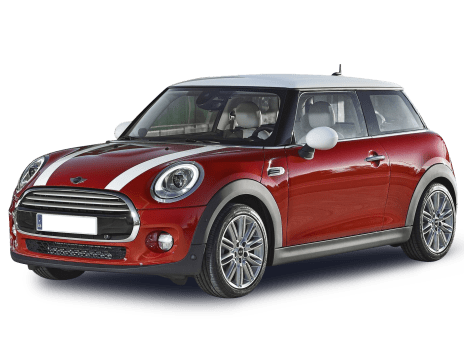 Red Mini Cooper Png Pic (gray, white, black)