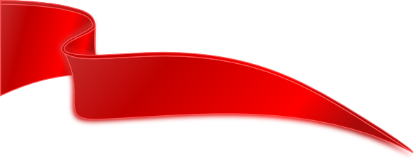 Red Ribbon Png Picture (red, maroon, white)