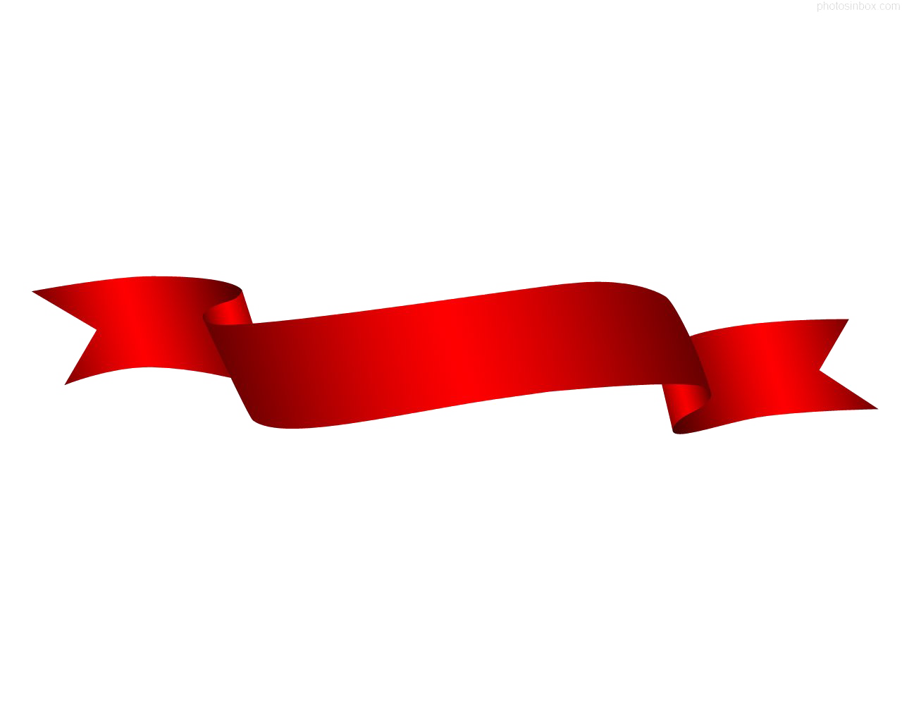 Red Ribbon Png Transparent Picture (red, white)