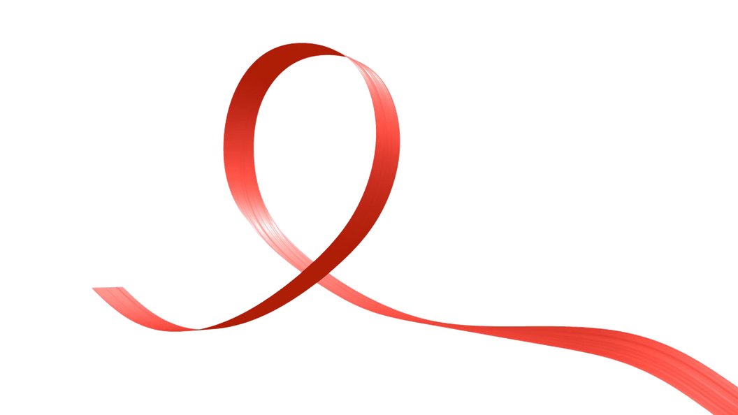 Red Ribbon Png Transparent (salmon, black, maroon)