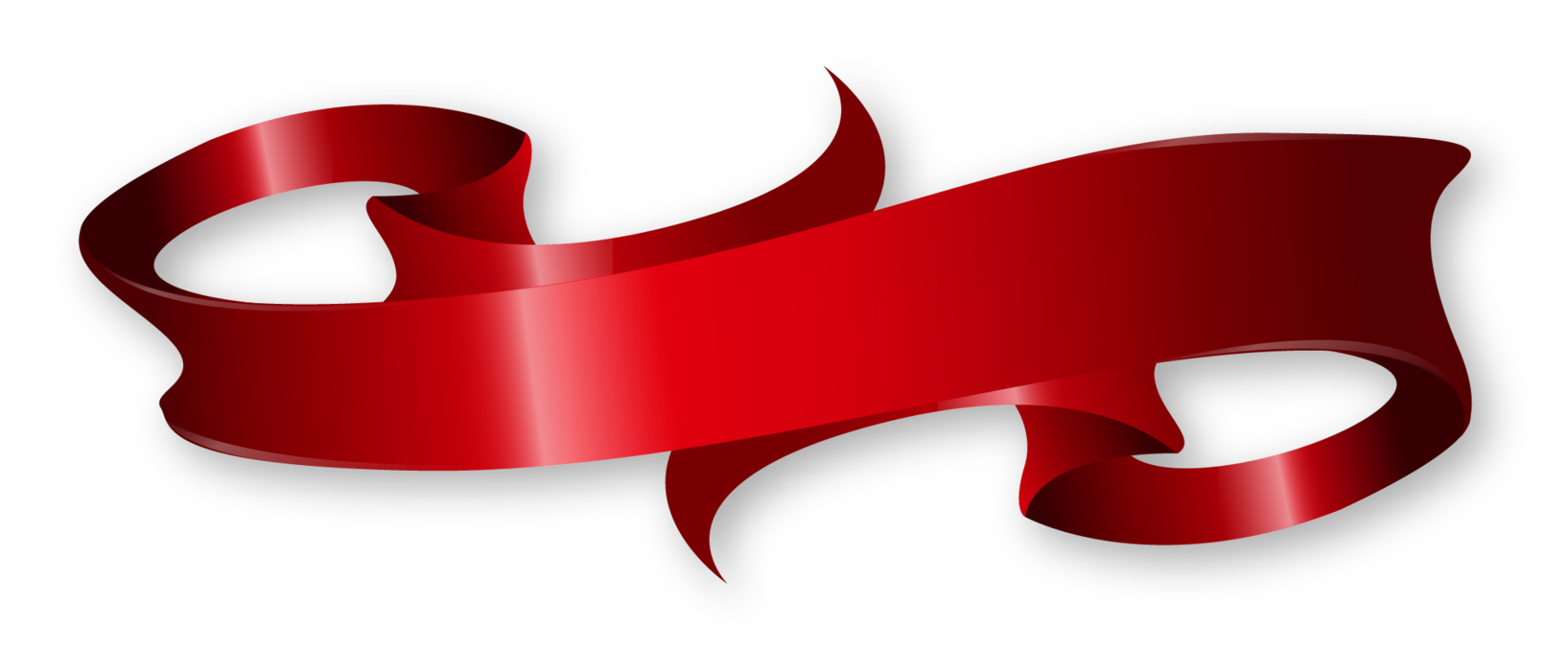 Red Ribbon Transparent Background (red, black, maroon)