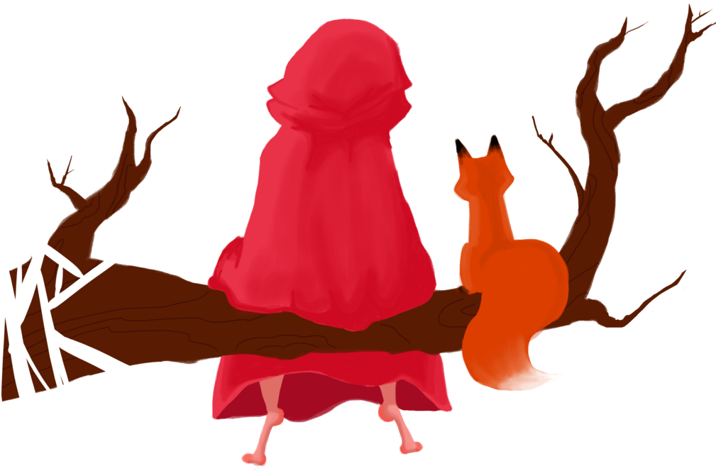 Red Riding Hood Png Image (chocolate, red, black, maroon)