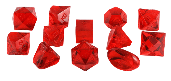 Red Ruby Gemstone Png Transparent Image (gray)