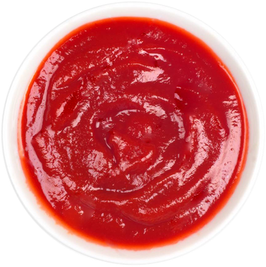 Red Sauce Transparent Background (black, white)