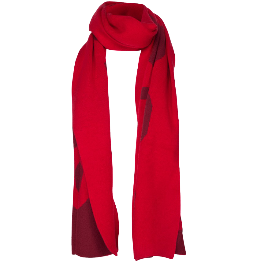 Red Scarf Png Pic (red, white)