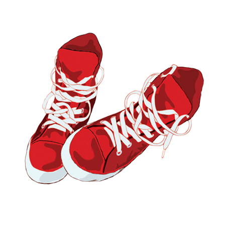 Red Sneakers Png (maroon, red, white, pink)