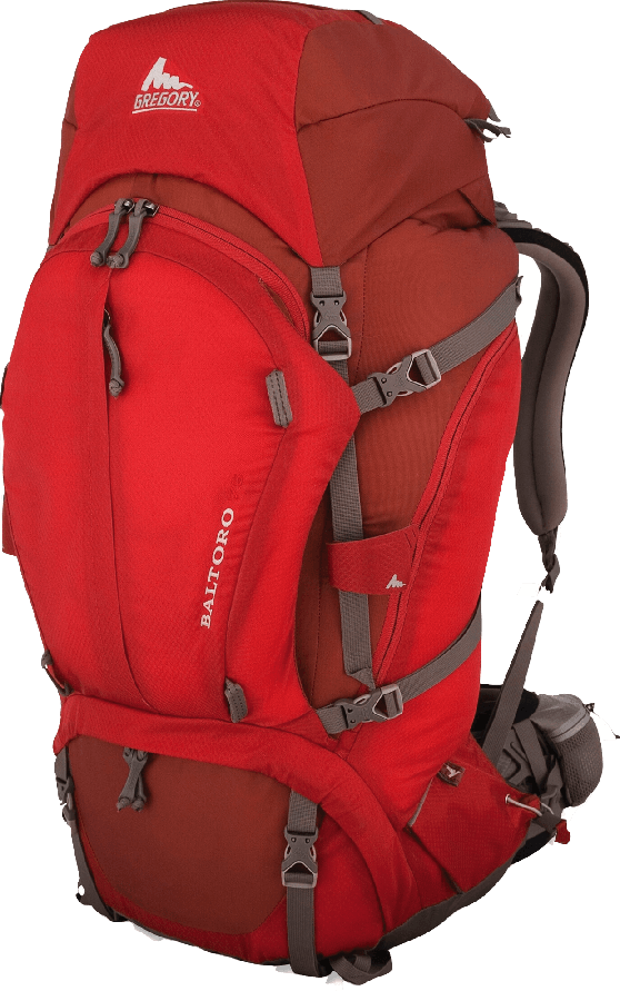 Red Sports Backpack Png Photos (red, gray, maroon)