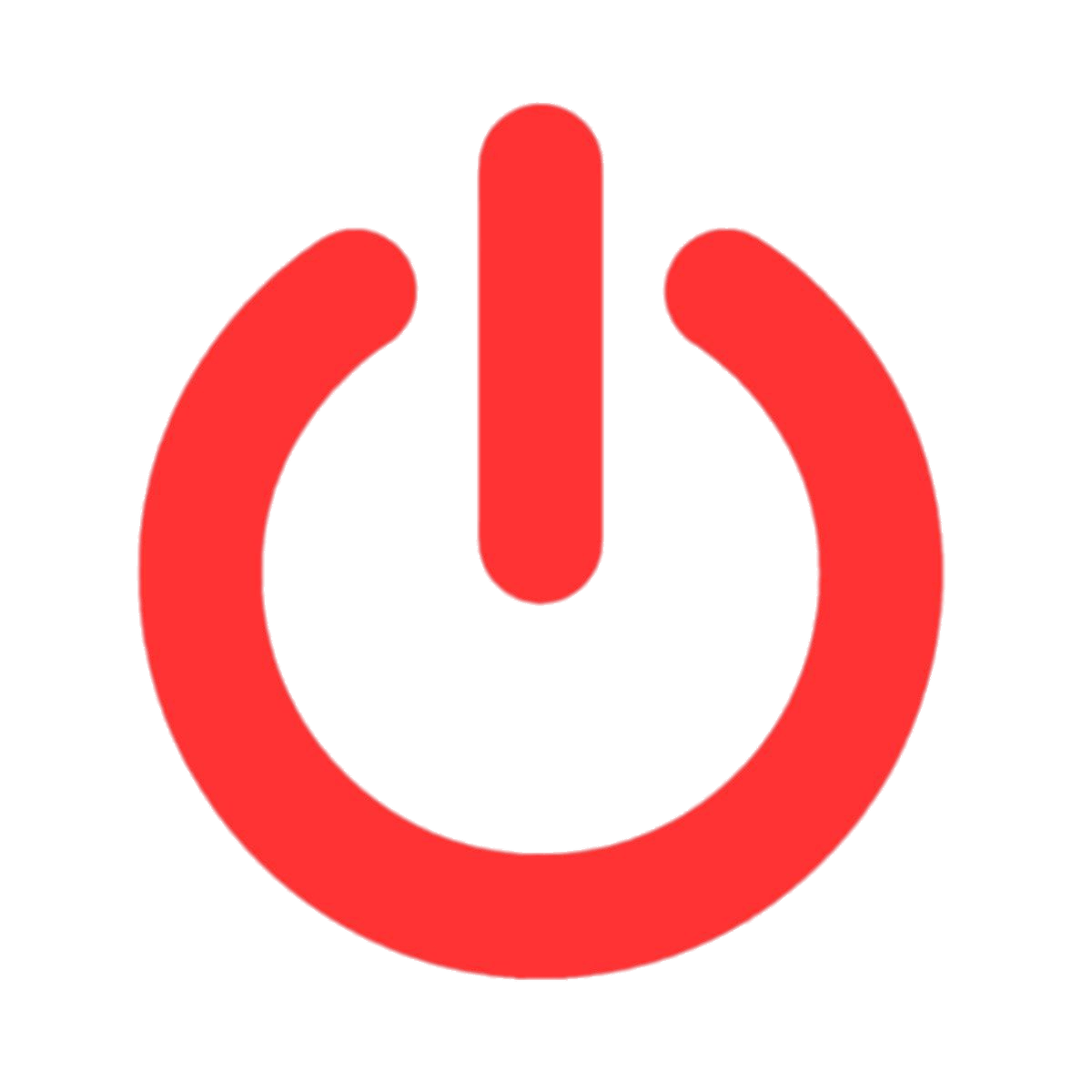 Red Start Button Png Free Image (gray, red)