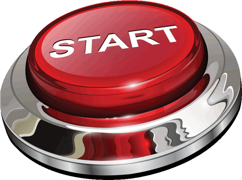 Red Start Button Png Image (chocolate, gray, white, black, beige)