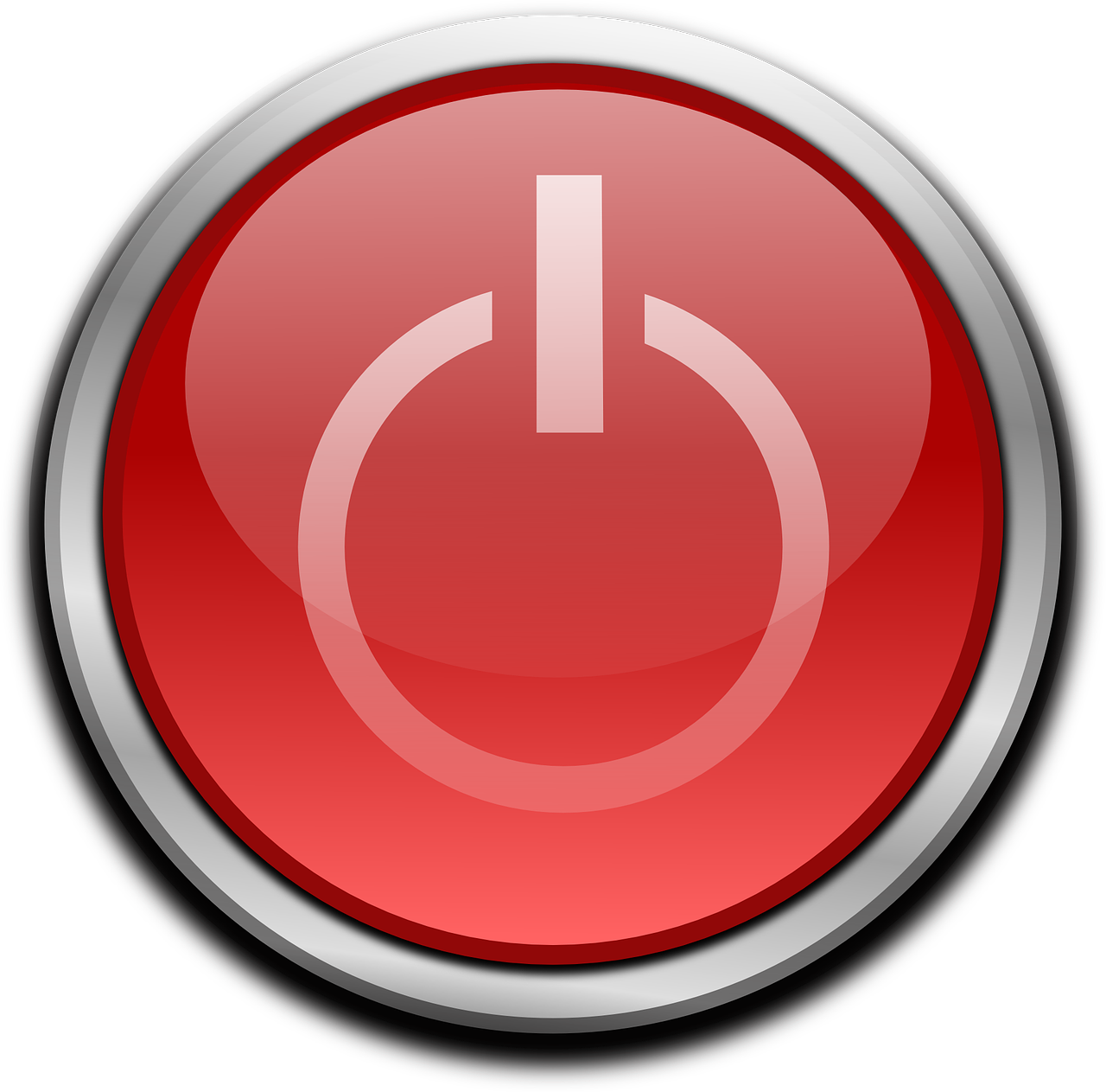 Red Start Button Png (chocolate, black, salmon, white)