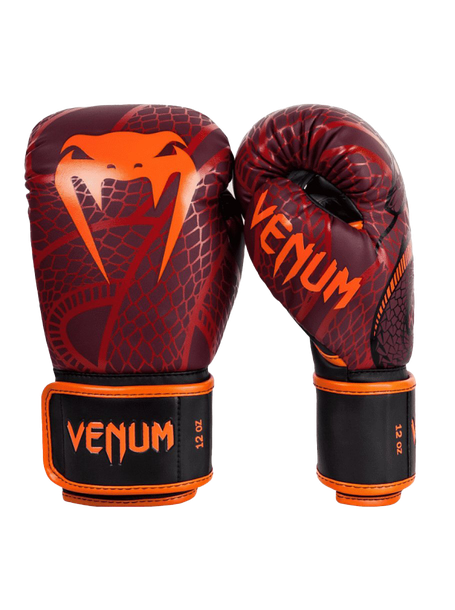 Red Venum Boxing Gloves Png File (black)