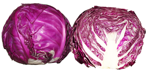 Red Cabbage Png Photos (black, white)