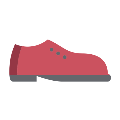 Red Shoe Free Transparent Png Icon Download (purple, salmon, black, gray)