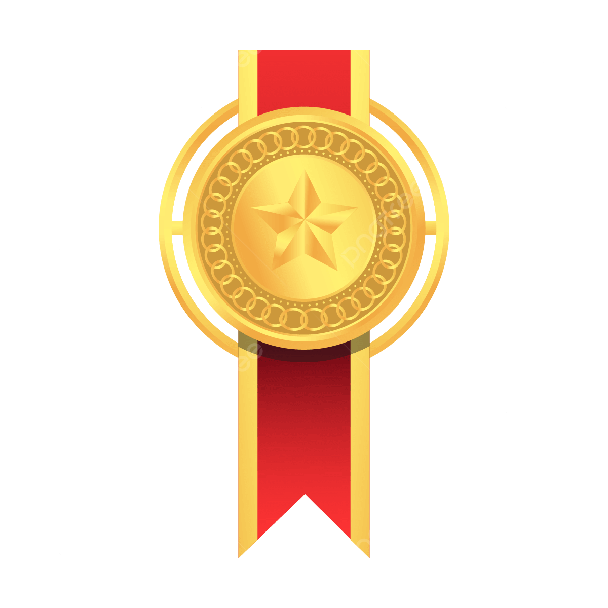 Medal Ribbon No Background (chocolate, indigo, black)