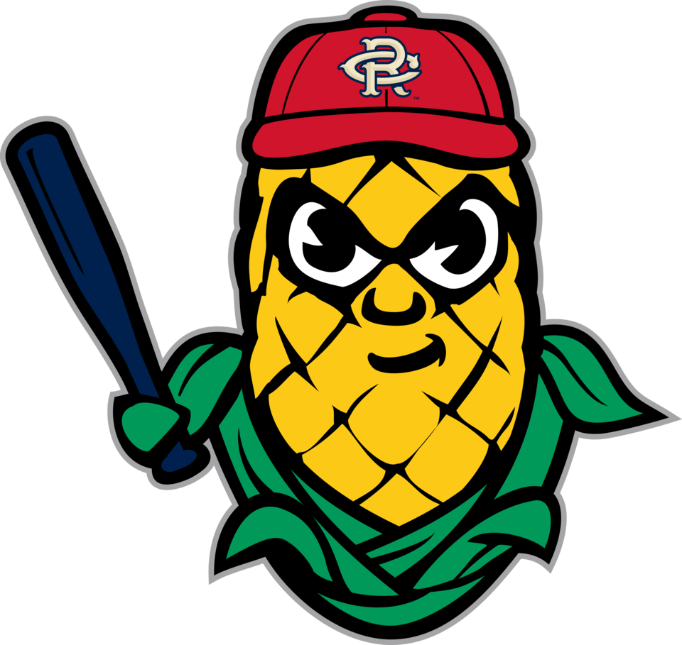 Cedar Rapids Kernels Png (red, teal, black, navy, gold)