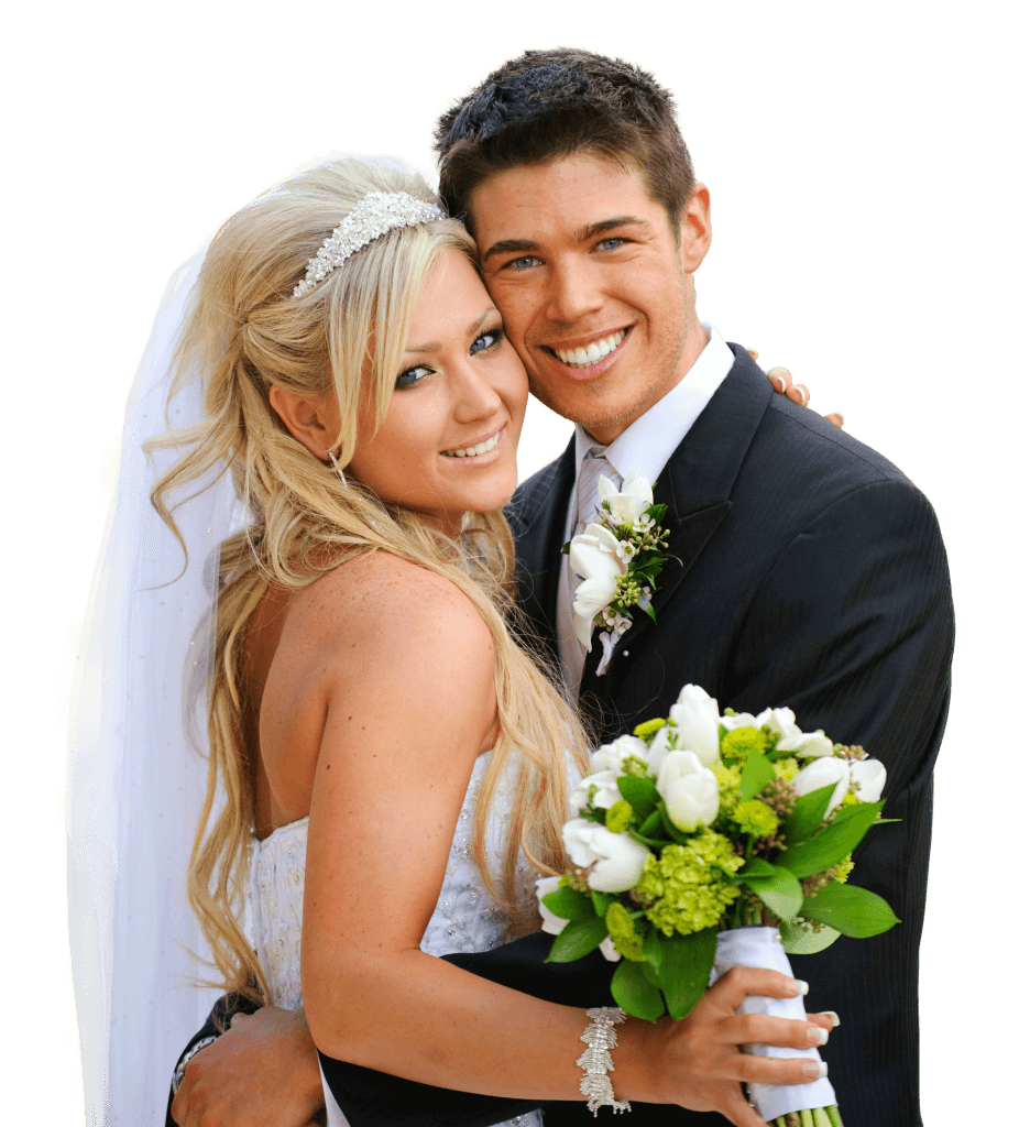 Wedding Couple Png Pic (black)