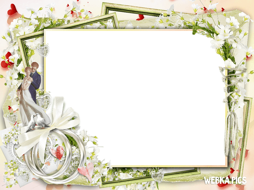 Wedding Frame Png Free Download (black, beige, white)