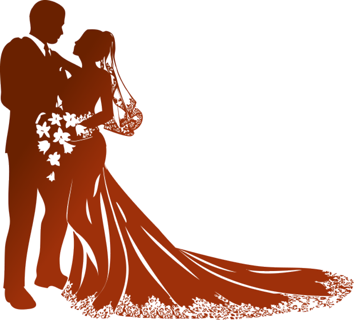 Wedding Transparent Png (maroon, white)