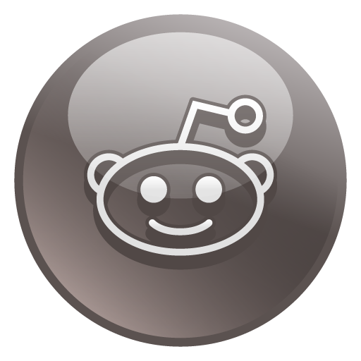 Reddit Icon Free Transparent Png Icon Download (gray, black, indigo)