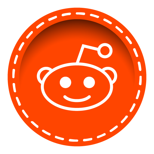 Reddit Free Png Icon Download Path (red, chocolate, black, white)