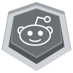 Reddit Socialnetwork Free Png Icon Download Path (gray, silver, black, white)