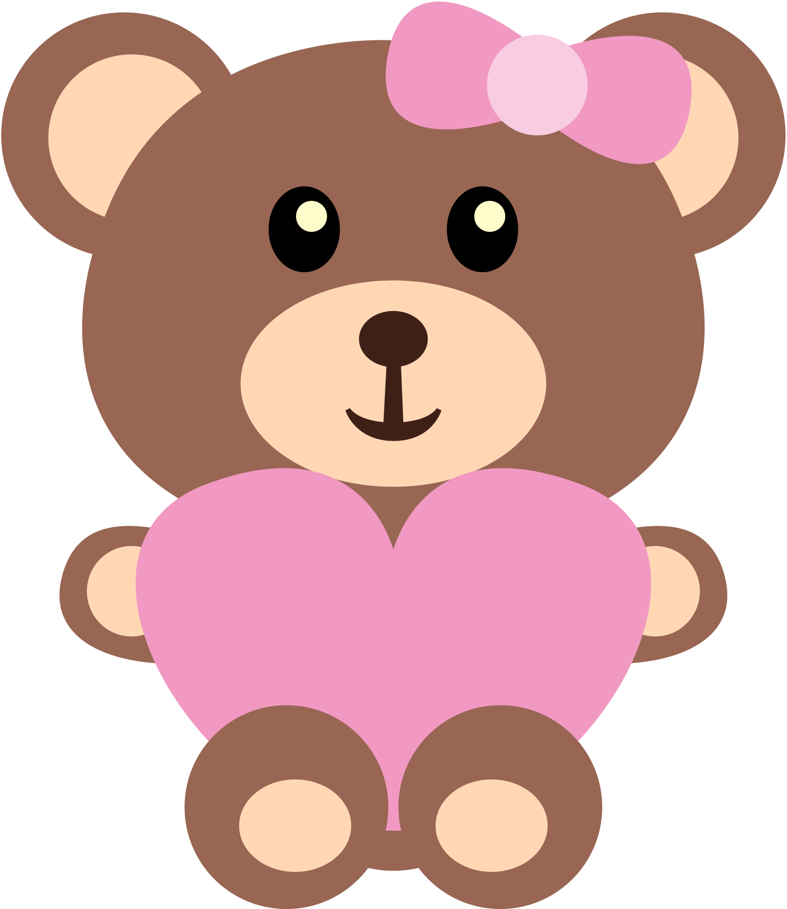 Teddy Bear Vector Png Photos (plum, black, gray, pink, white)