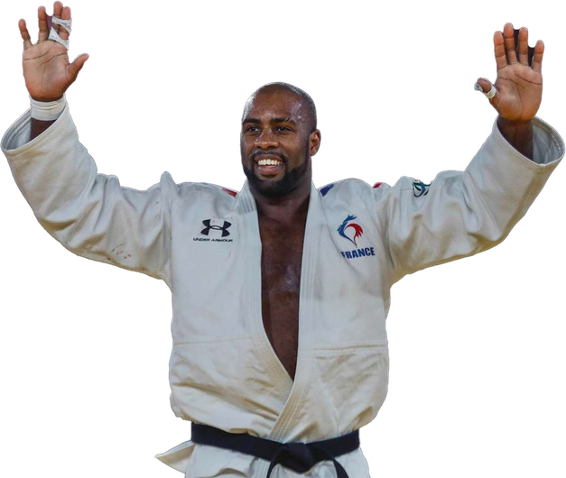 Teddy Riner Png Picture (black, silver)