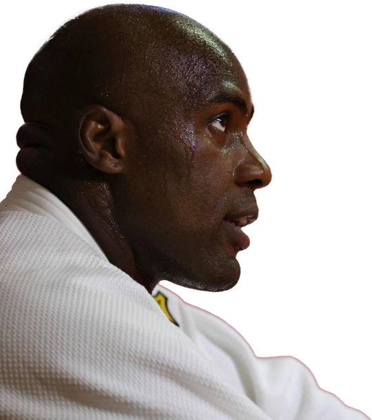 Teddy Riner Transparent Png (black, silver)