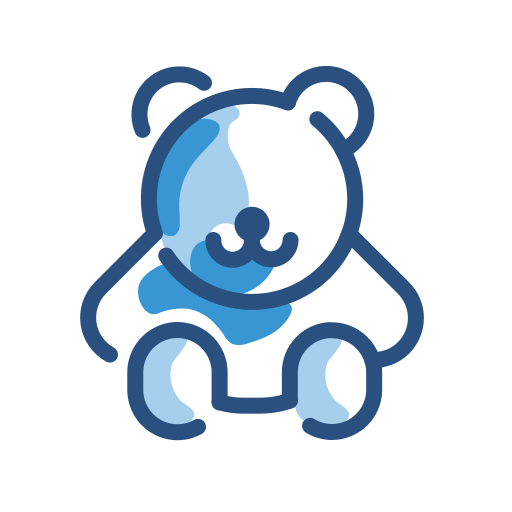 Teddy Bear Toy Love Romance Icon Free Nobackground Png Icon Download (teal, silver, black)