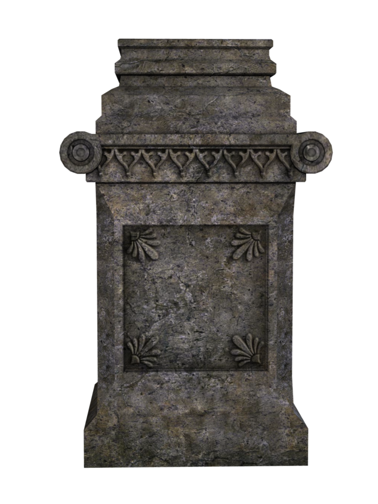 Pedestal Modern Png Pic (indigo, black, gray)