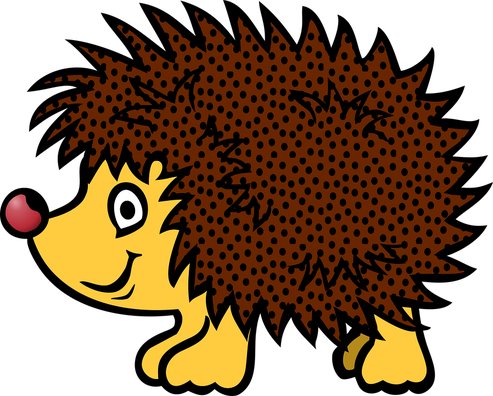 Hedgehogs Png Hd (black, maroon, gold)