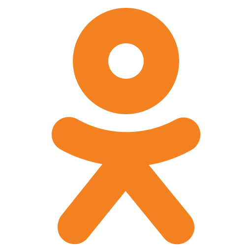 Media Ok Ru Social Icon Free Nobackground Png Icon Download (orange, chocolate, black)