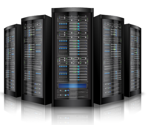 Dedicated Server Png File (silver, black, white)