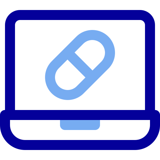 Medicine Drug Heh Medical Laptop Icon Free Nobackground Png Icon Download (navy, silver, black)