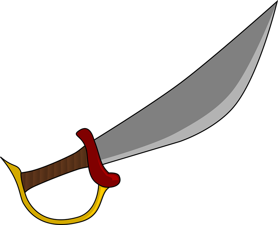 Medieval Knife Transparent Png (maroon, gray, black, silver)