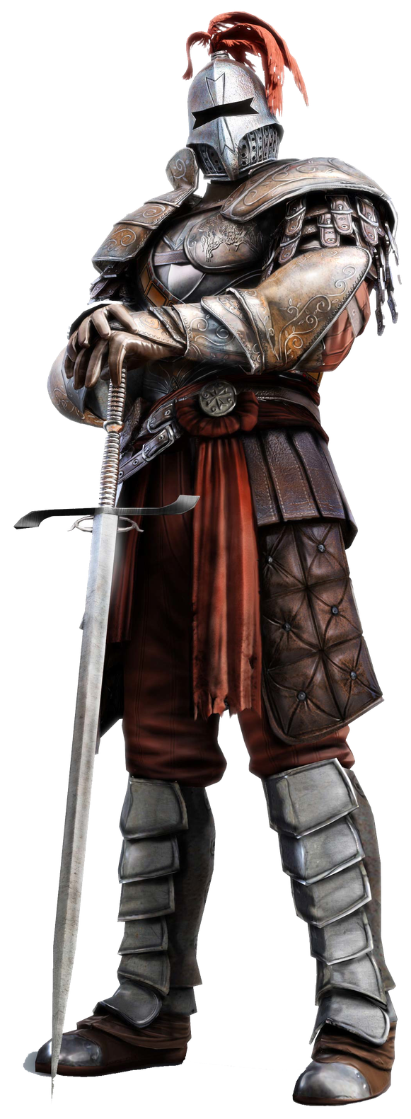 Medieval Soldier Transparent (black)