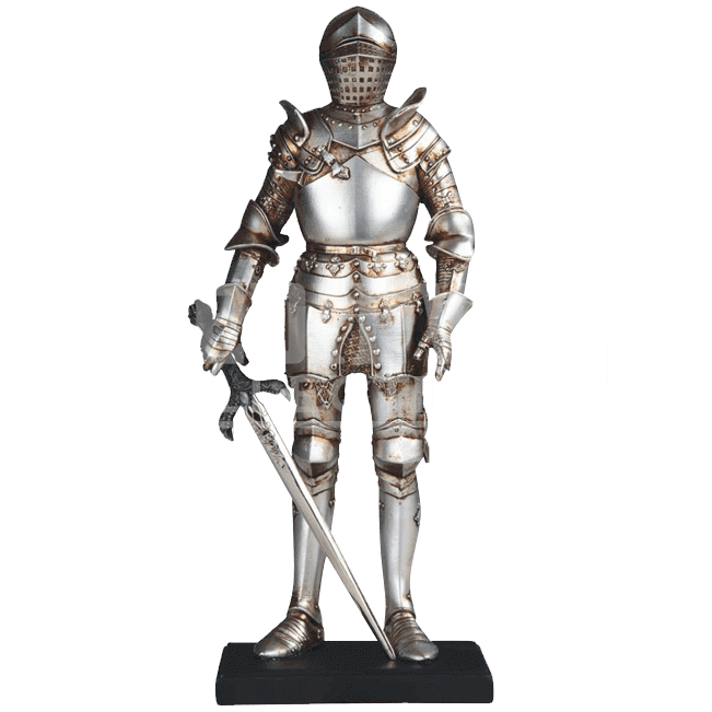 Medival Knight Png Clipart (white, indigo, black)