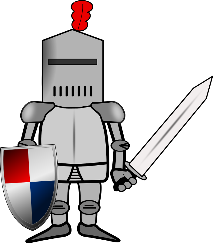 Medival Knight Png Photos (silver, black, gray)