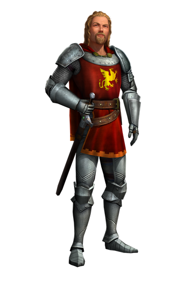 Medival Knight Png Transparent (black)