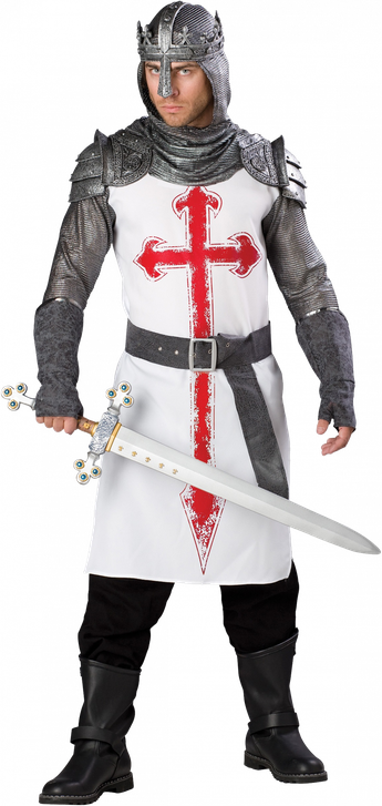 Medival Knight Transparent Isolated Images Png (black)