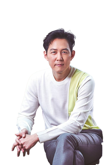 Lee Jung Jae Png Isolated Pic (white, lavender, black)