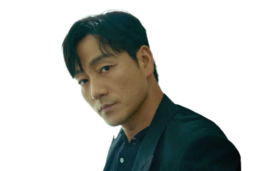 Lee Jung Jae Transparent Png (white, black)