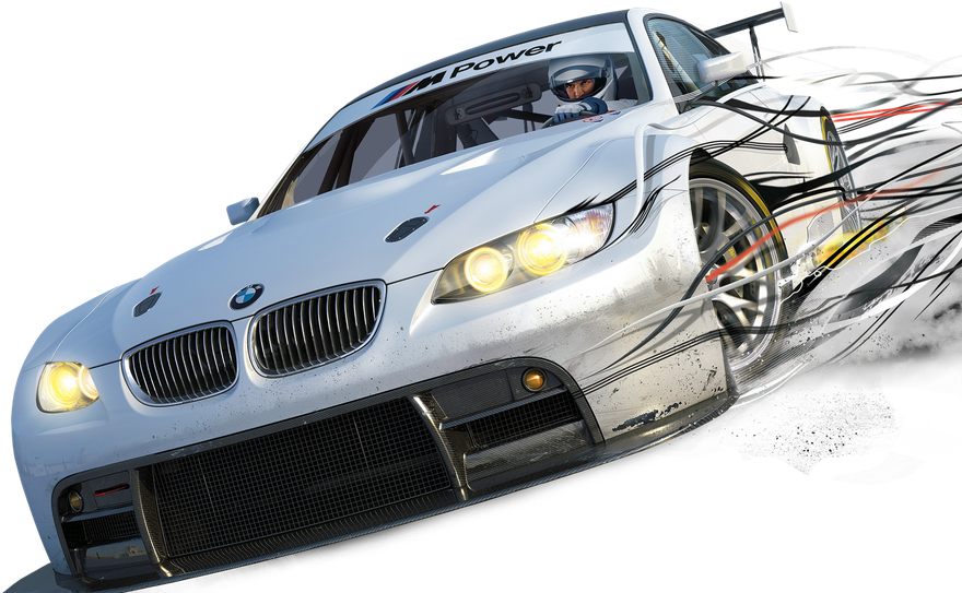 Need For Speed Car Png Image (black, white)