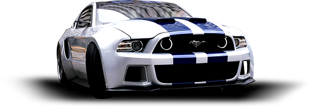 Need For Speed Car (black, gray, white, silver)