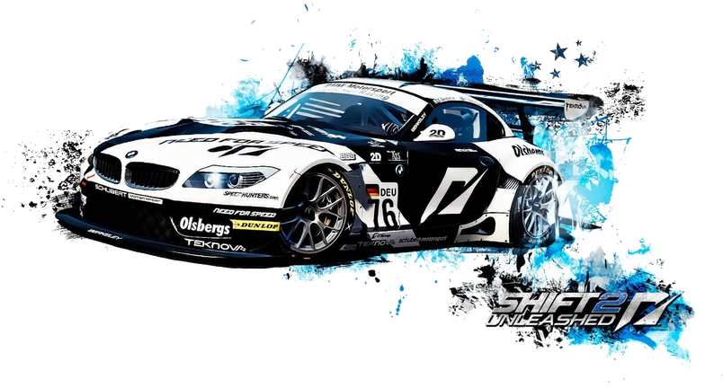 Need For Speed Png Pic (black, white)