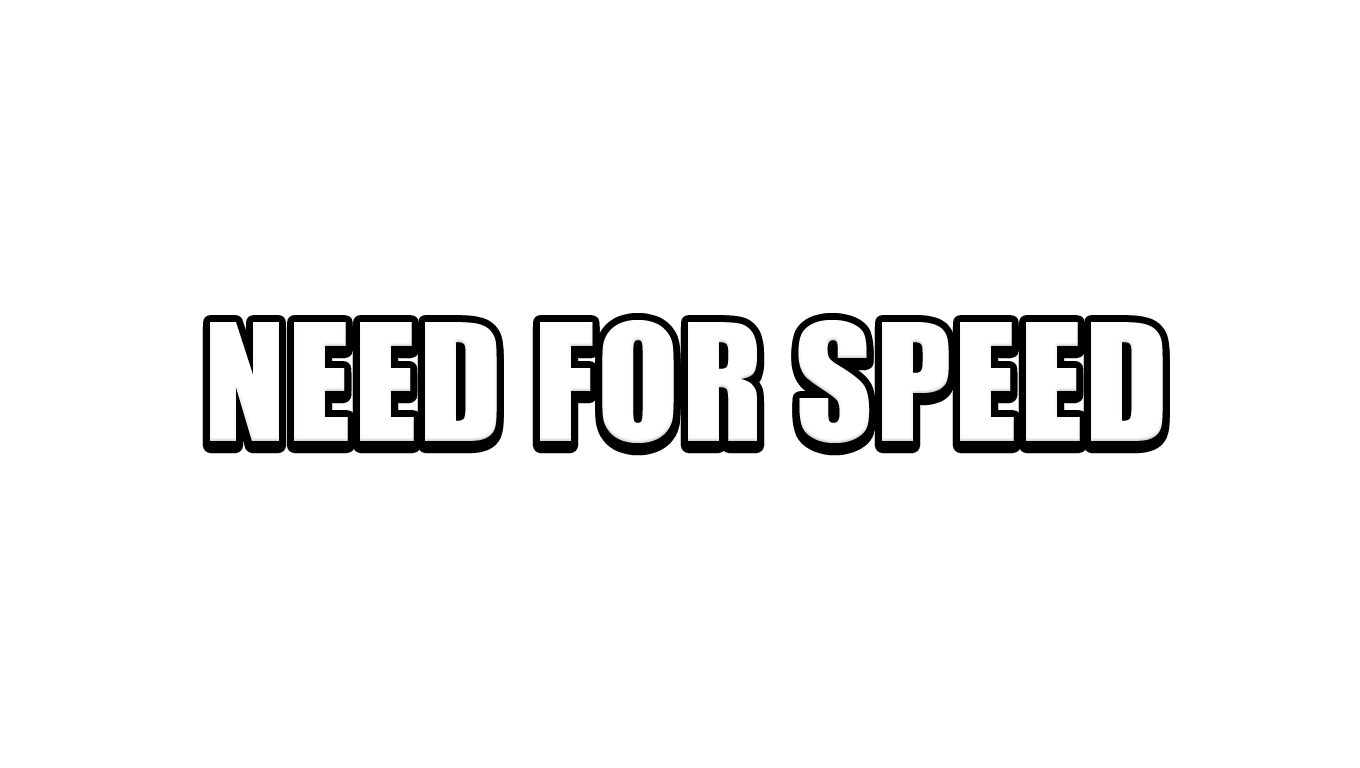 Need For Speed Transparent Isolated Images Png (white, gray, black)