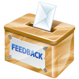 Feedback Free Png Image (white, black, lavender, silver, salmon)