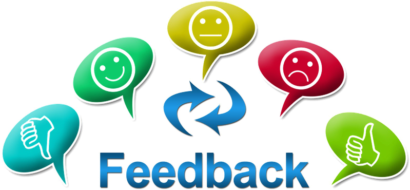 Feedback Transparent Png (black, gold)